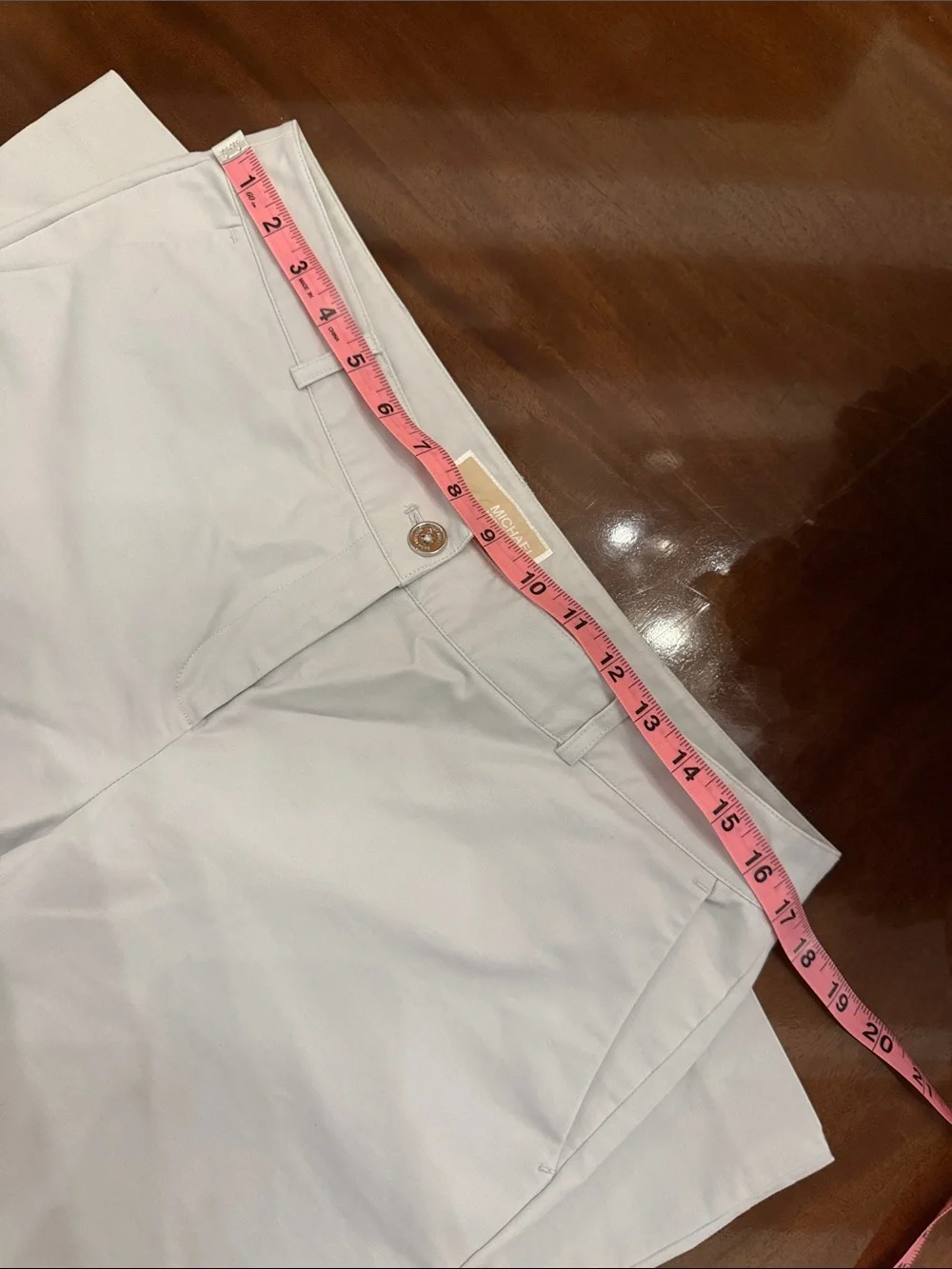 Michael Kors Off-White Straight-Leg Women's Jeans